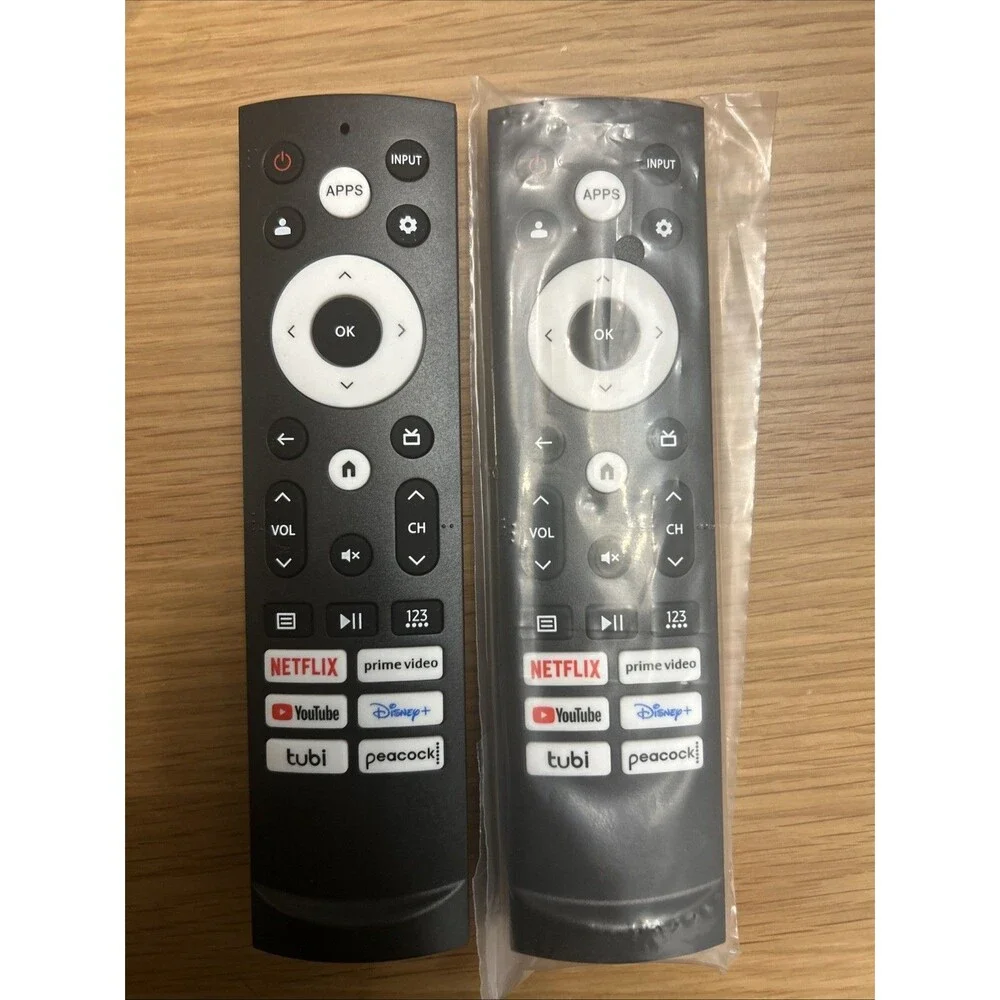 Replacement Remote for Hisense Google TV – Compatible w/ 4K UHD Smart TVs – New